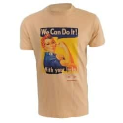 T-shirt MUD DAY Sable We Can Do It